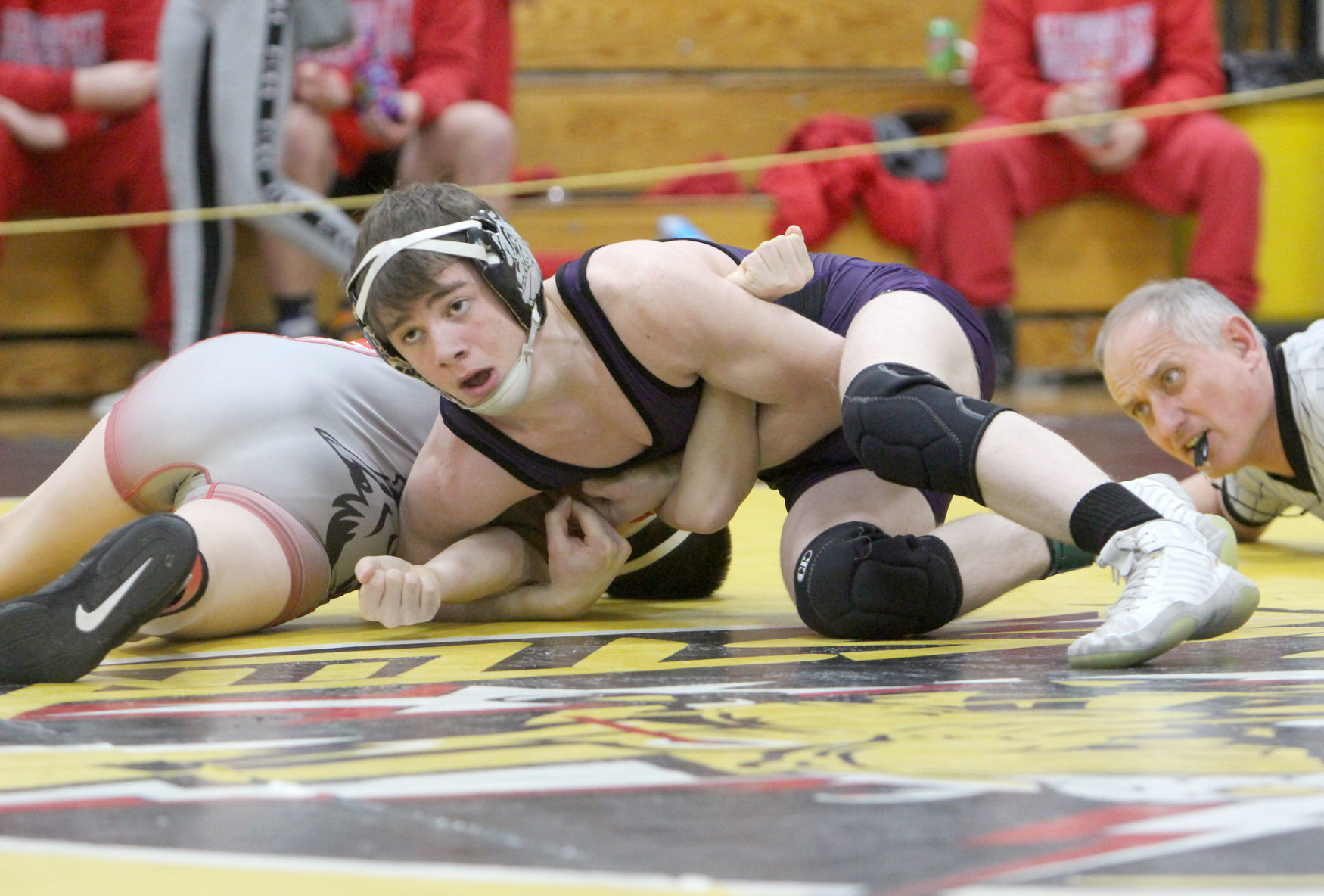 Division 3 wrestling regionals at Cadott 2-9-19